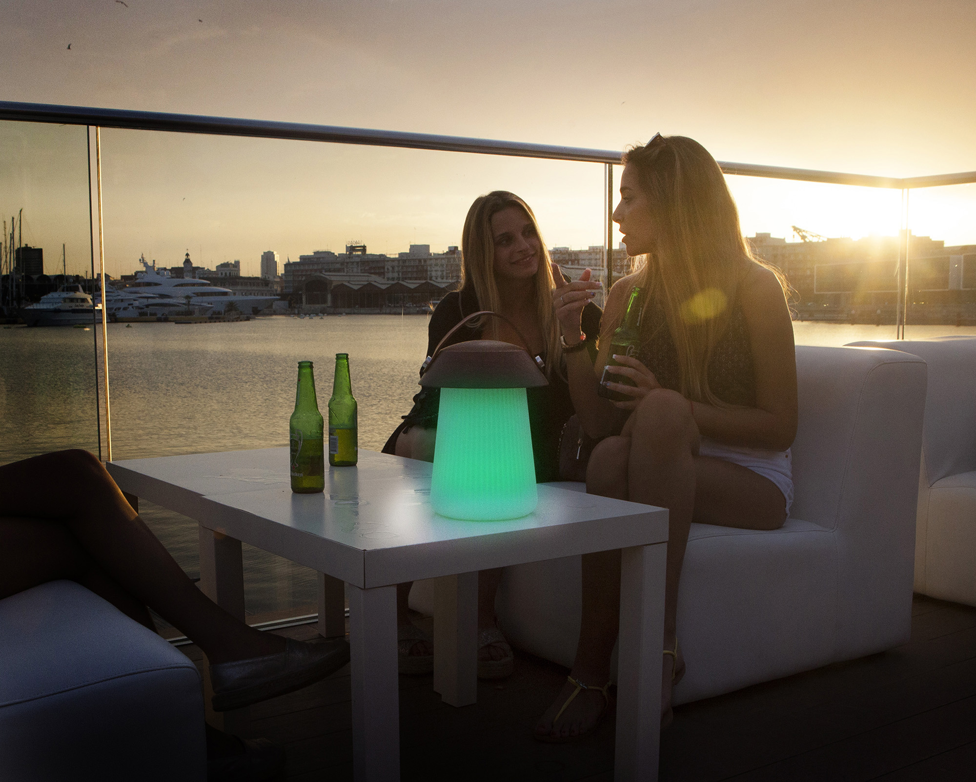 Funghi Exterior Lights Mantra Battery & Portable Lamps